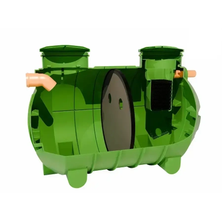 Osadnik gnilny 3500 l HDPE 2-komorowy + filtr | Wobet Hydret