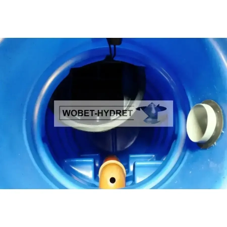 TSK-1P HDPE R – Separator węglowodorów - wnętrze