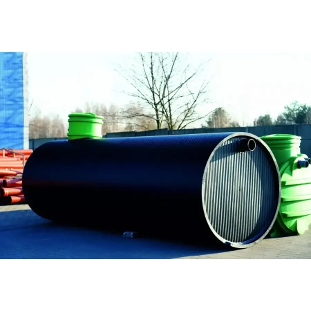 Zbiornik bezodpływowy dwupłaszczowy 7m³ z HDPE