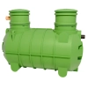 Zbiornik na deszczówkę z filtrem 2500 l HDPE R