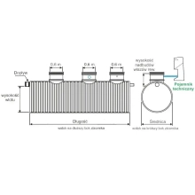 Oczyszczalnia ścieków ZBB-16C HDPE Z z technologią hybrydową