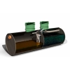 Oczyszczalnia biologiczna SBR ZBS-5C HDPE Z - przekrój
